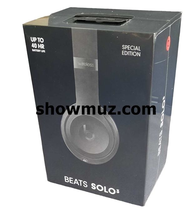Навушники BEATS BY DR.DRE SOLO3 Black (Підтримка офіційного додатку)