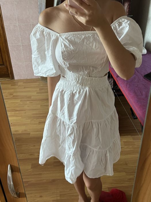Плаття літнє біле