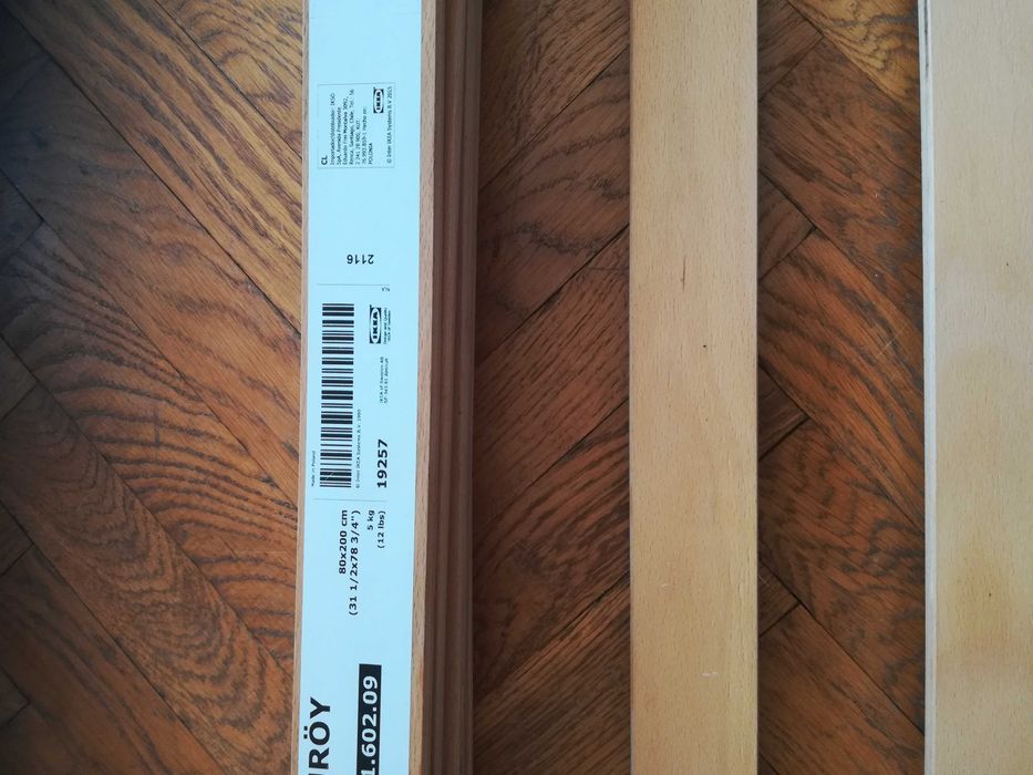 Szczebelki do stelaża 80*200 z Ikea
