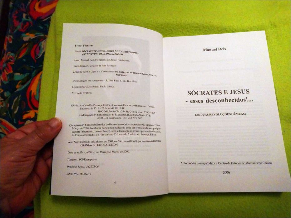 Livro “Sócrates e Jesus - esses desconhecidos!” (novo)