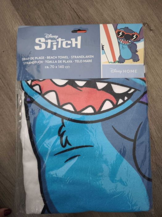 Toalha de Praia Stitch