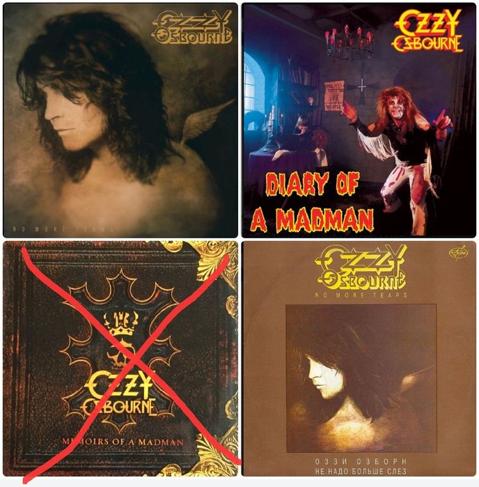 Вінілові платівки Ozzy Osbourne