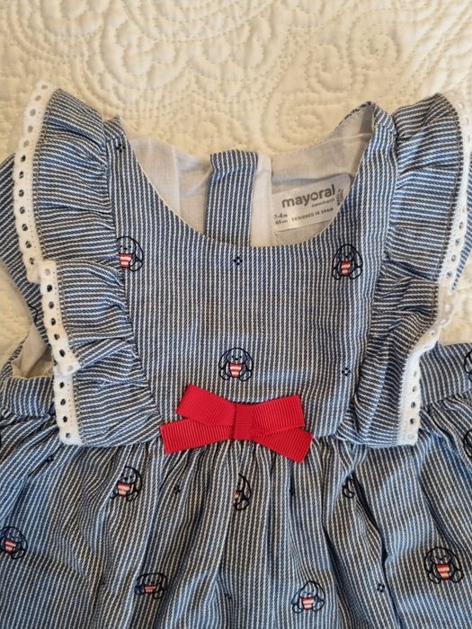 Vestido criança Mayoral.