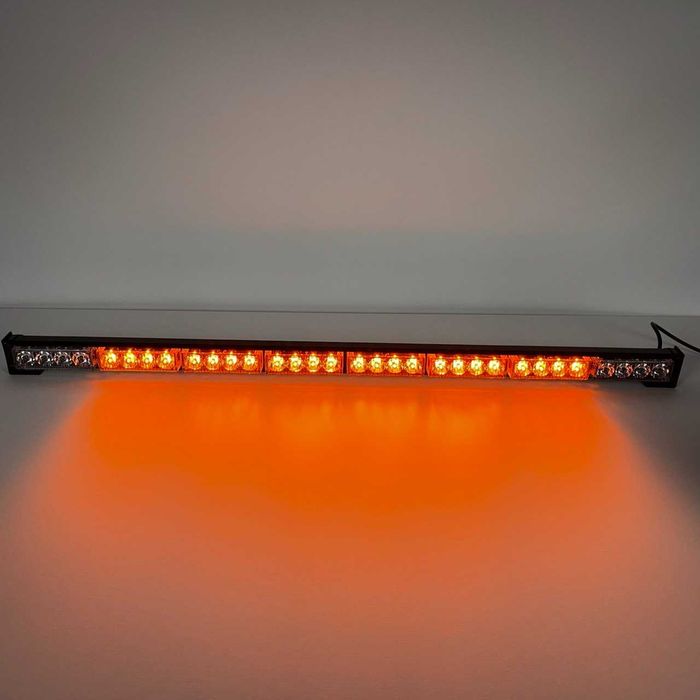 Жовтогаряча led балка 32W стробоскоп мигалка для евакуатора