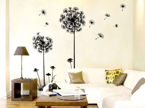 Dente-de-leão (vinil autocolante decorativo) (portes gratuitos)