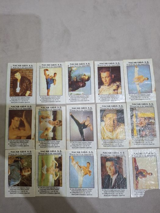 Вкладиші від ото мото,бомбібом,турбо