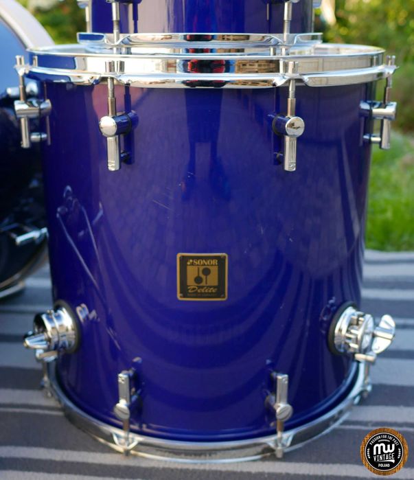 ‼️ Perkusja Sonor Delite 20", 10", 16" Metallic Marine ‼️