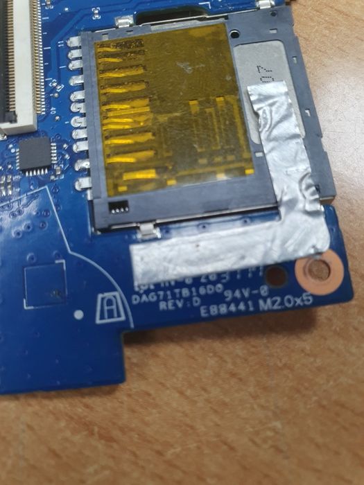 Placa portas USB HP Pavilion 15-CC