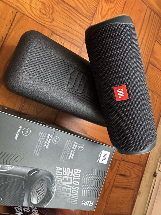 Colunas Bluetooth - JBL Flip 5 (2 un - como novas)