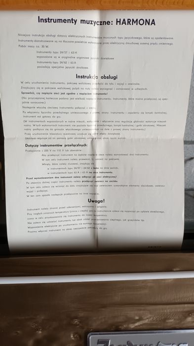 Harmona stan idealny