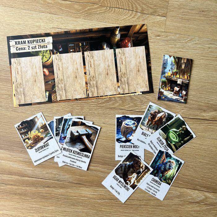 Kram Kupiecki Mini Dodatek do Talisman Magia i Miecz 5 Dodatkowe karty