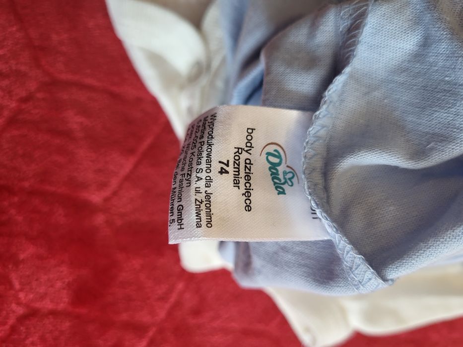 Body dzieciece 74 cm Dada 3pak