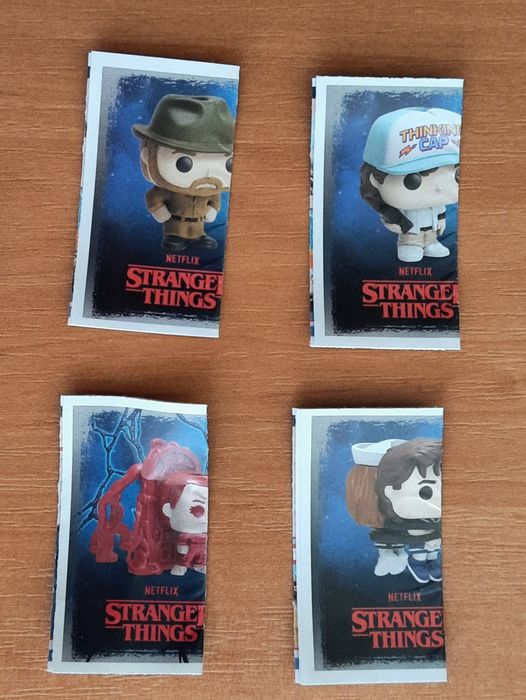 Колекційні фігурки Kinder Joy Stranger Things (Кіндер джой Дивні дива)