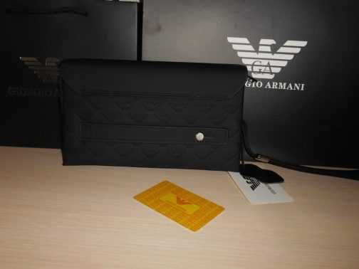 portfel MĘSKI Emporio Armani Saszetka Torebka, skora  9013