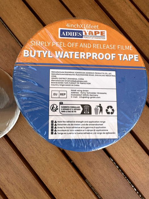 Lote de fita impermeável Butyl / tape NOVA