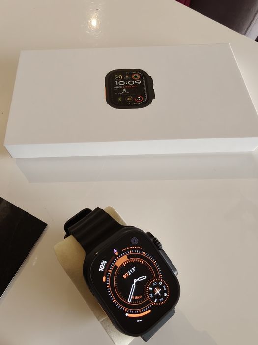 Apple Watch Ultra 2 – Titânio Preto – 49mm – Impecável