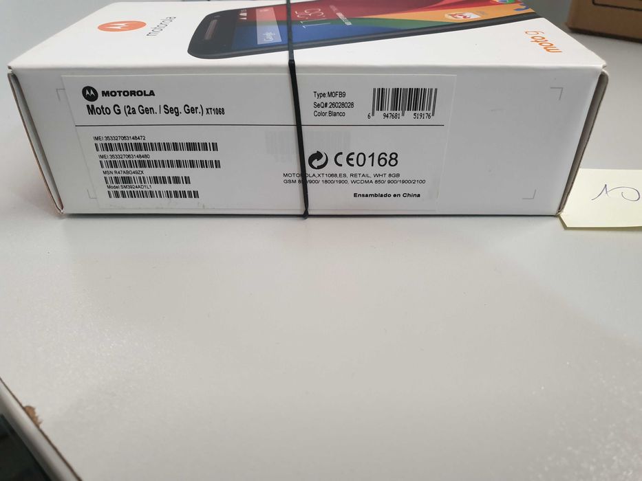 ID 10 - Vendo Moto G 5" DS 8GB white