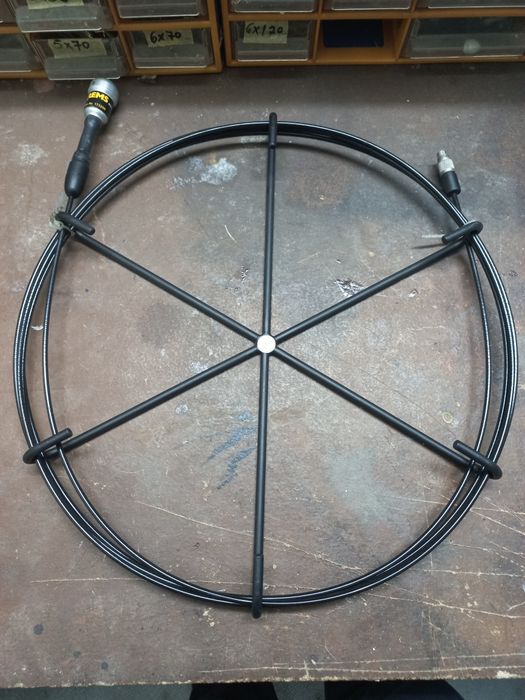 REMS Conjunto de cabeça de câmera / cabo mini branco / preto