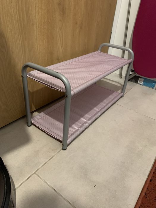 Półka na buty, dwa poziomy 60x30x25 cm