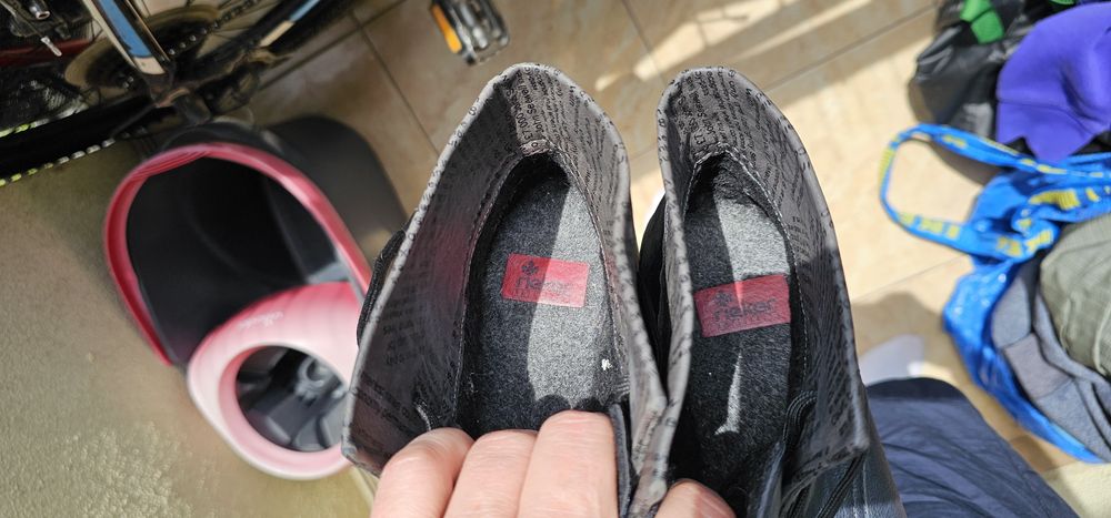 Rieker botki damskie rozmiar 40 wkładka 25,5cm używane
