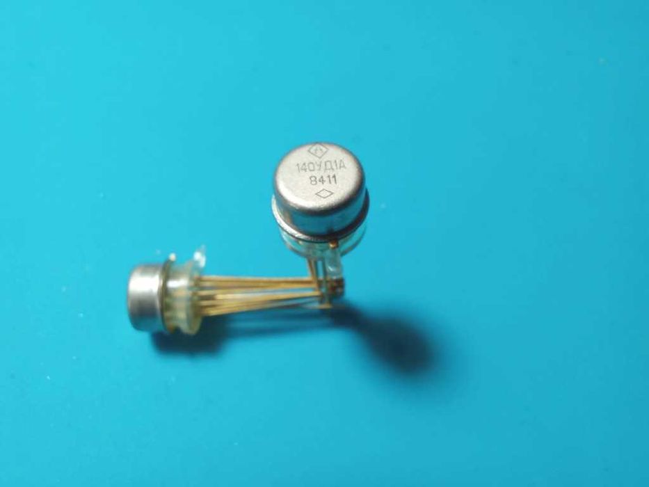 140УД1А + 140УД1Б -2шт. (Au)- позолота