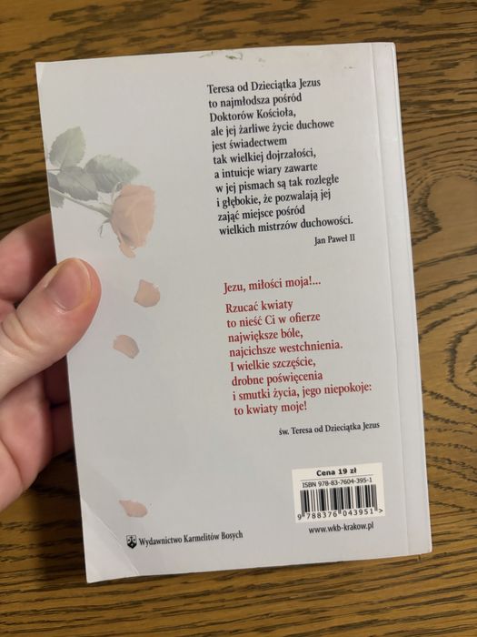 Książka Dzieje duszy św.Teresa od Dzieciątka Jezus