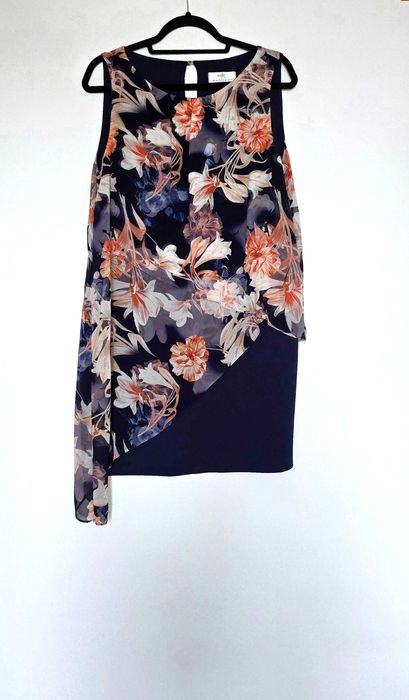 Elegancka Sukienka Asymetryczna Wallis Petite Roz.42