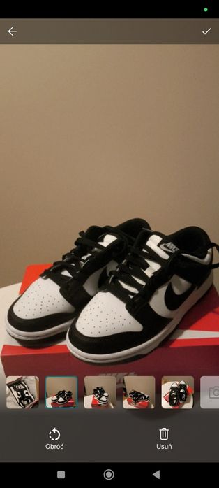 Nike dunk low next nature "panda" 37.5