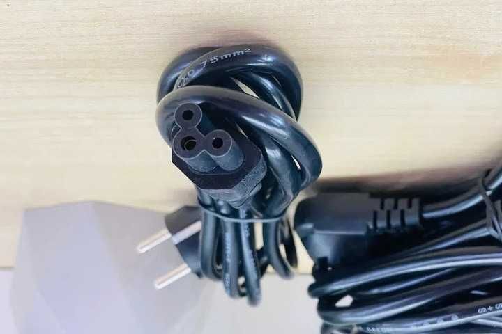 Новый Кабель питания ноутбук C5 3 pin, МикиМаус, Клевер, IEC-C5