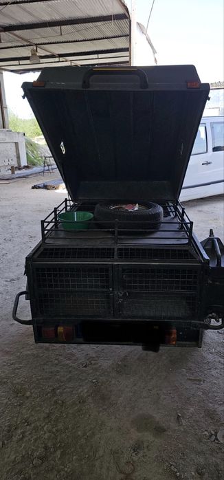 Atrelado transporte cães