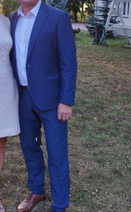 Garnitur meski,niebieski