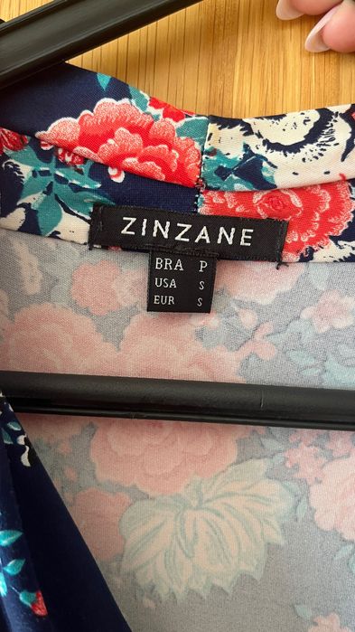 Vestido Florido Zinzane • Tamanho S • Mulher