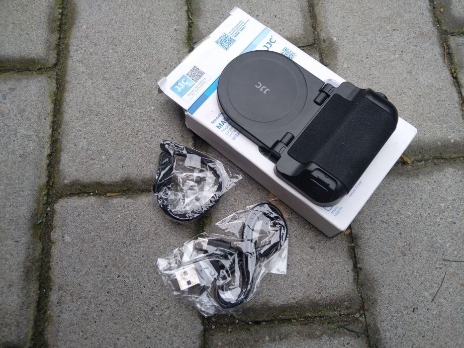 Grip dostawką do telefonu aparat iPhone Android pilot