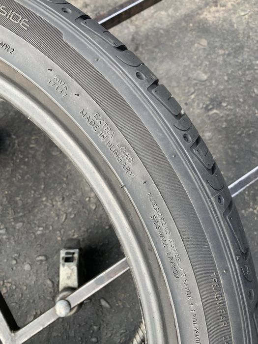 Шини 255/40 R20 Hankook, 6-6,7мм, літо, 2021р