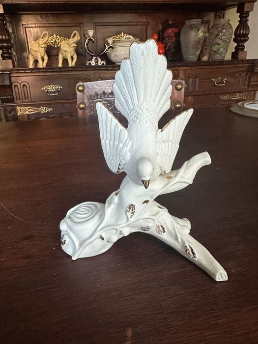 Pomba branca decorativa