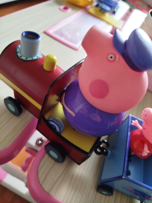 Świnka Peppa  pociąg