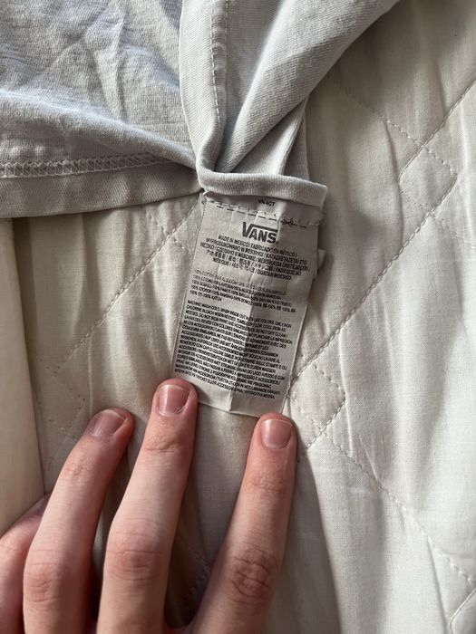 футболка VANS с принтом сзади
