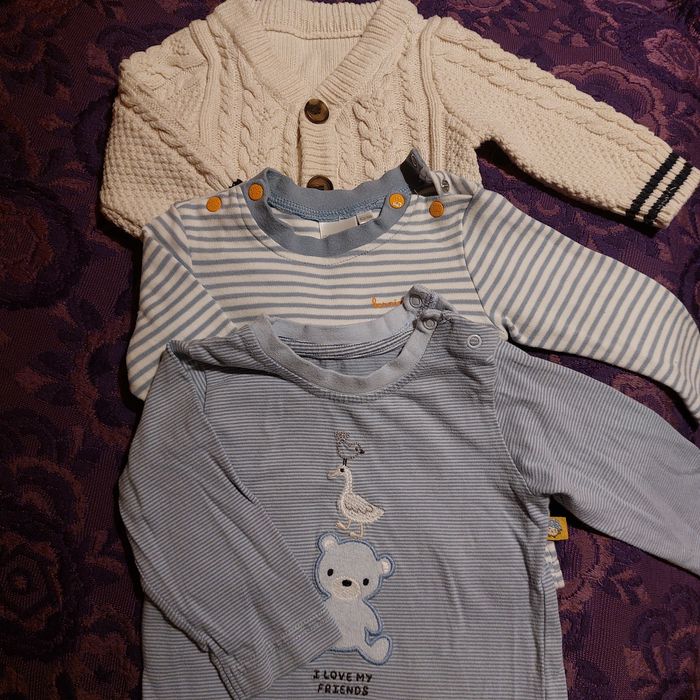 Одяг для немовлят 0-6 місяців пеленки бодіки повзунки  спальні мішки