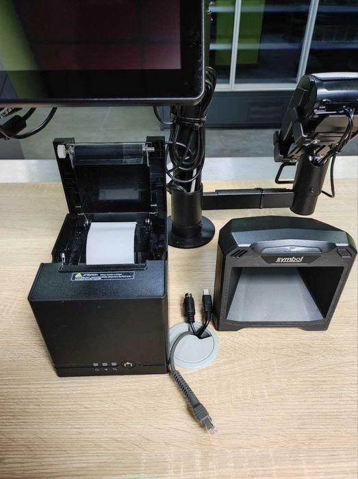 Обладнання для КАСИ (POS-термінал, сканер, принтер-чекодрук, вага)