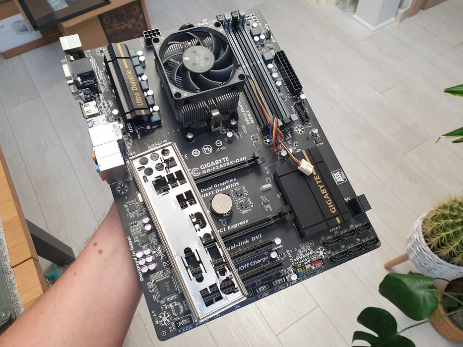 płyta główna GA-F2A88X-D3H (Rev. 3.0) + Procesor AMD A10-6800K