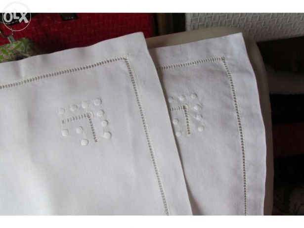 Conjunto naperons bordados