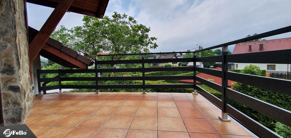 Balustrada balkonowa Classic 4 aluminium taras balkon barierka schody