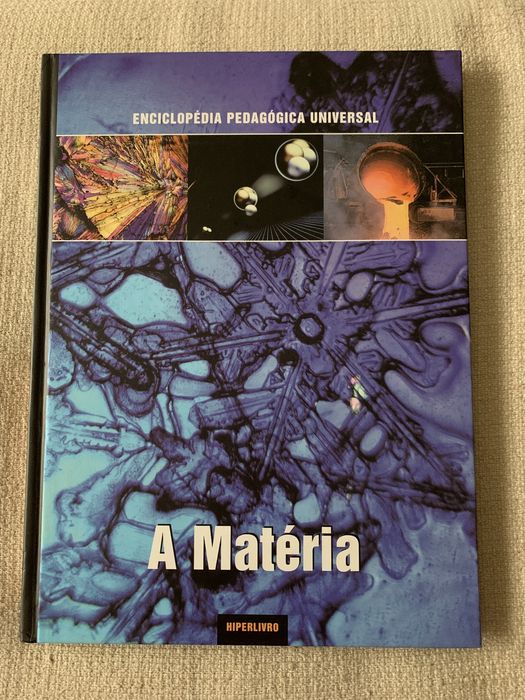Livro A Matéria - Enciclopedia Pegadógica Universal