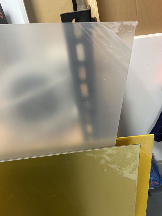 Plexi transparentna 3mm 120cm x 120 cm poliwęglan akryl PMMA Arkusz
