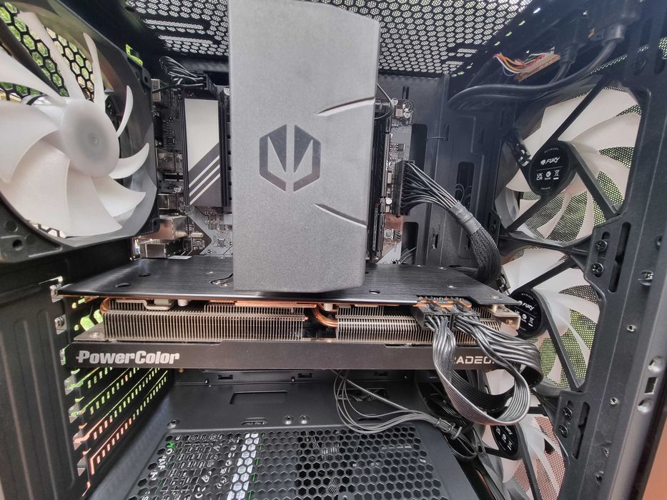 Komputer Ryzen 5 7500F DDR5 32GB 1TB M2 RADEON RX7800XT 16GB Windows 11 PL GWARANCJA 12 MC
