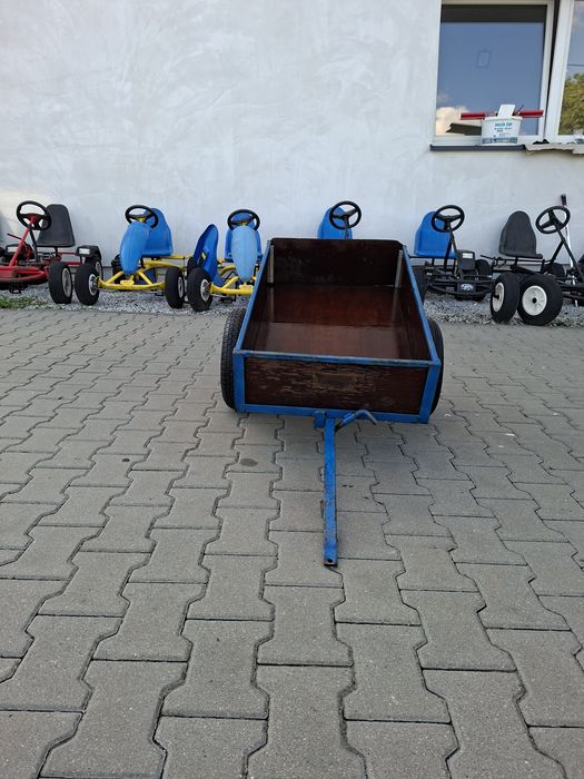 Gokart, gokard, quad na pedały, przyczepka Berg