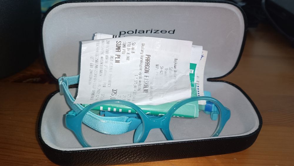 Okulary korekcyjne 0-3 lata +0,75