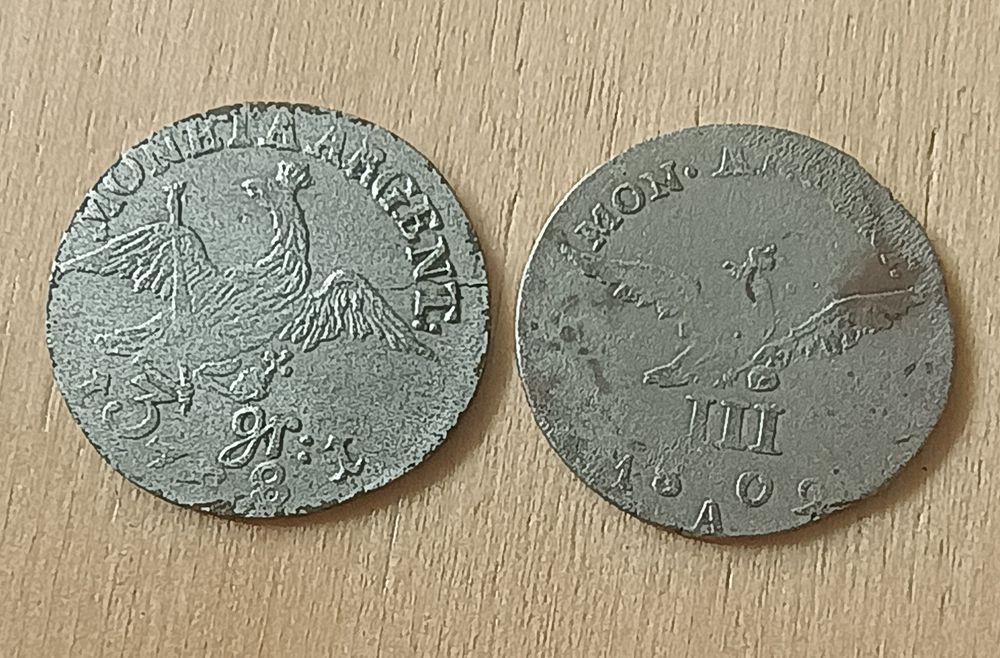 3 grosze 1781, 1802 Prusy Fryderyk Wilhelm