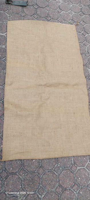 worki jutowe  nowe  120x68 cm