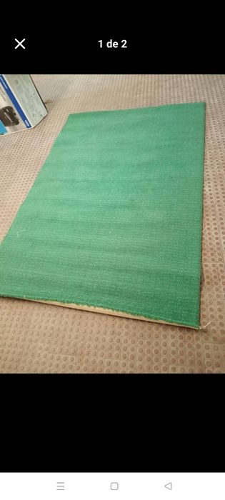 Carpete verde IKEA
